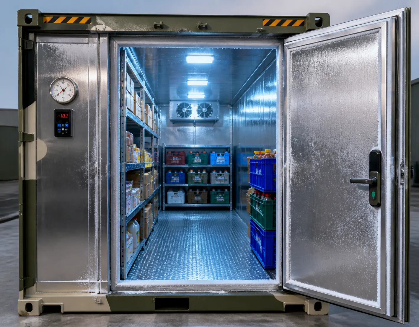 40ft refrigerated cold storage container